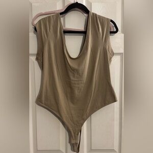 Universal Thread Brown Sleeveless Bodysuit